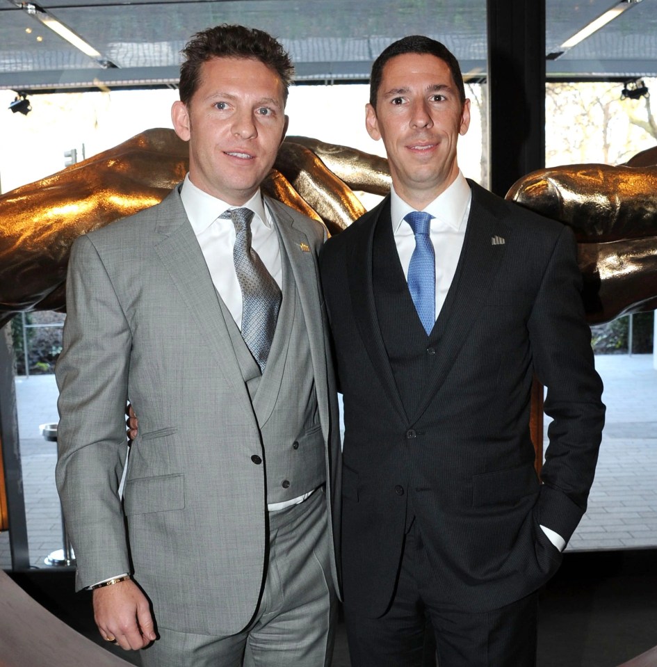 Nick Candy, left, amassed a huge fortune as a luxury property developer alongside his brother Christian