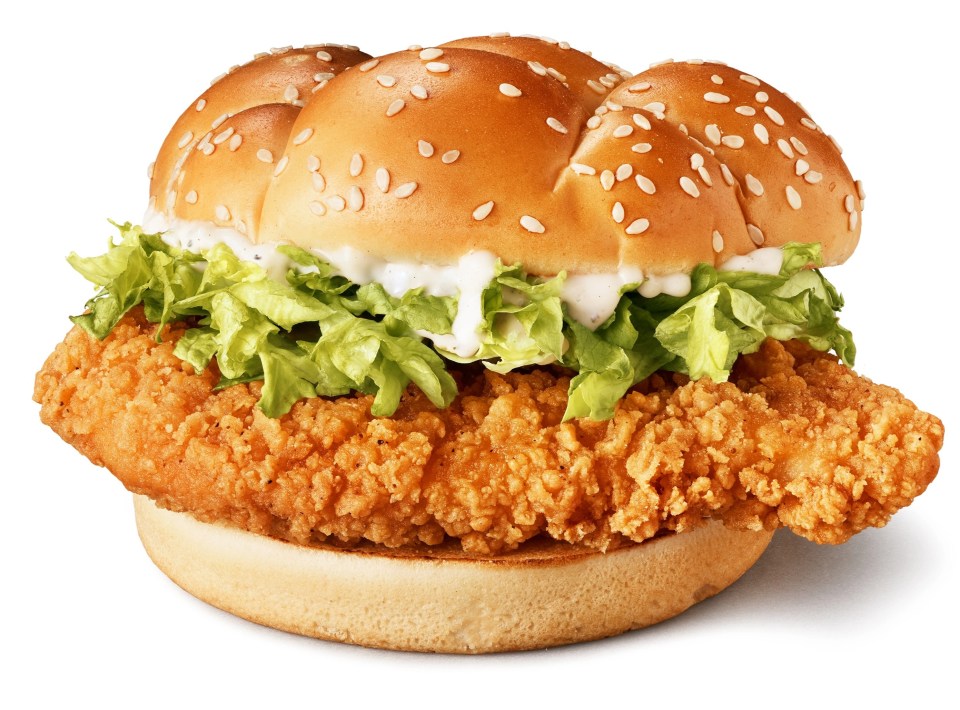 McDonald's Crispy McFillet is only at selected stores