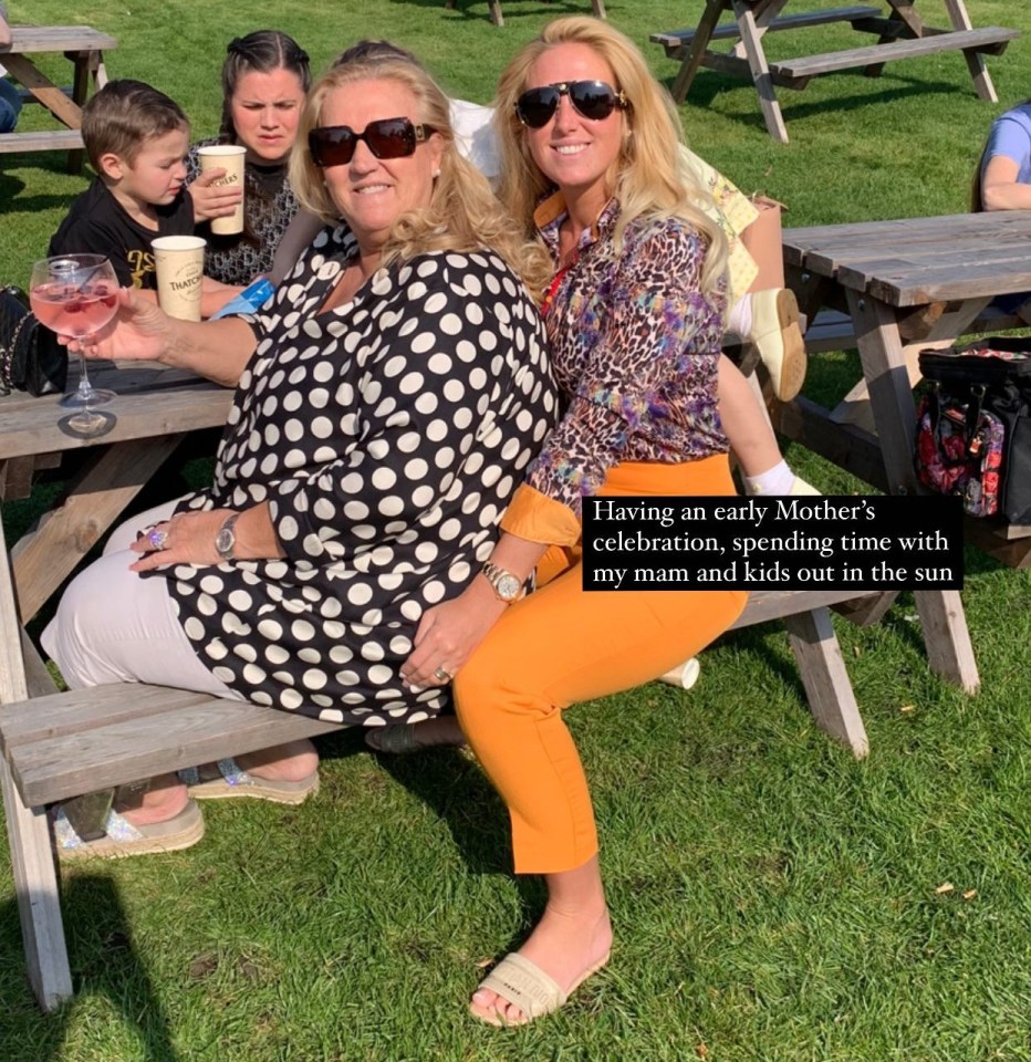 Paris and her mum are enjoying a Mother’s Day trip with her kids