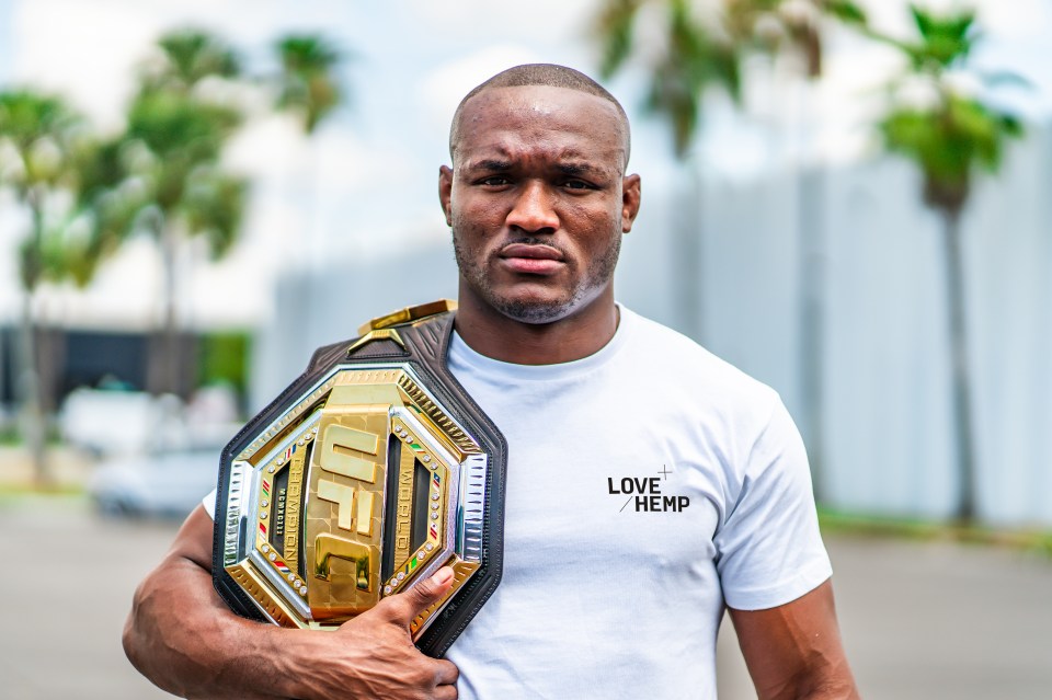 Kamaru Usman is an ambassador for Love Hemp, the Official Global CBD Partner of UFC.”