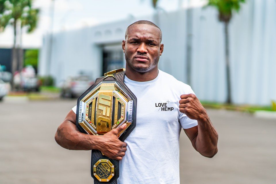 Kamaru Usman is an ambassador for Love Hemp, the Official Global CBD Partner of UFC.