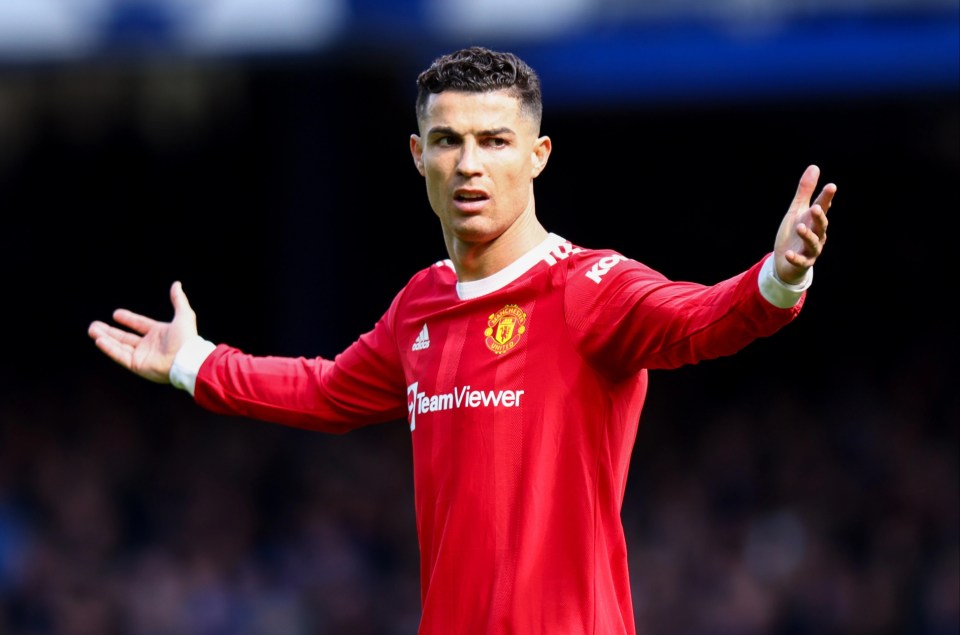 Ronaldo had plenty to complain about at Goodison Park