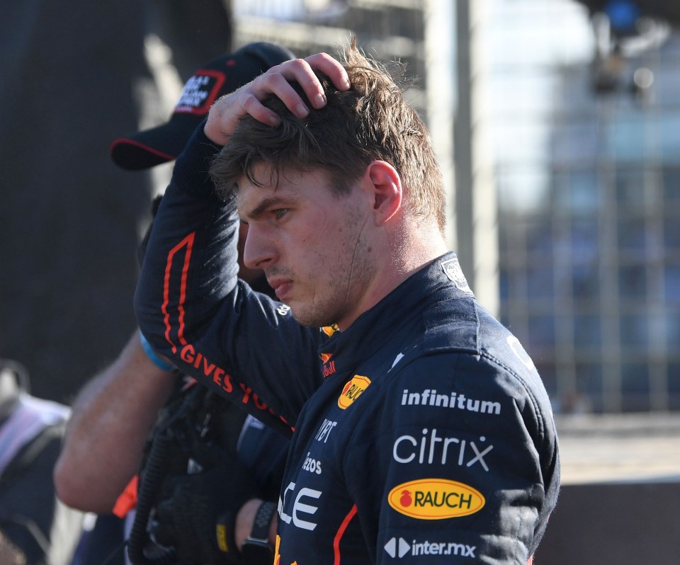 Verstappen has failed to finish two of the three races