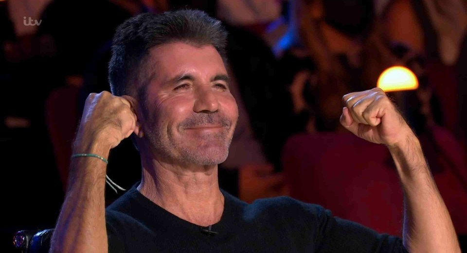 Simon Cowell on ITV Britain’s Got Talent.