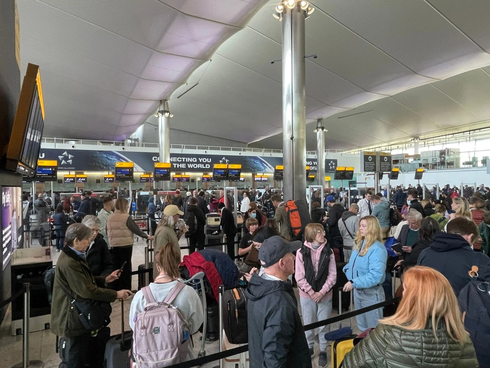 Travel companies are advising people heading on holiday to leave extra early