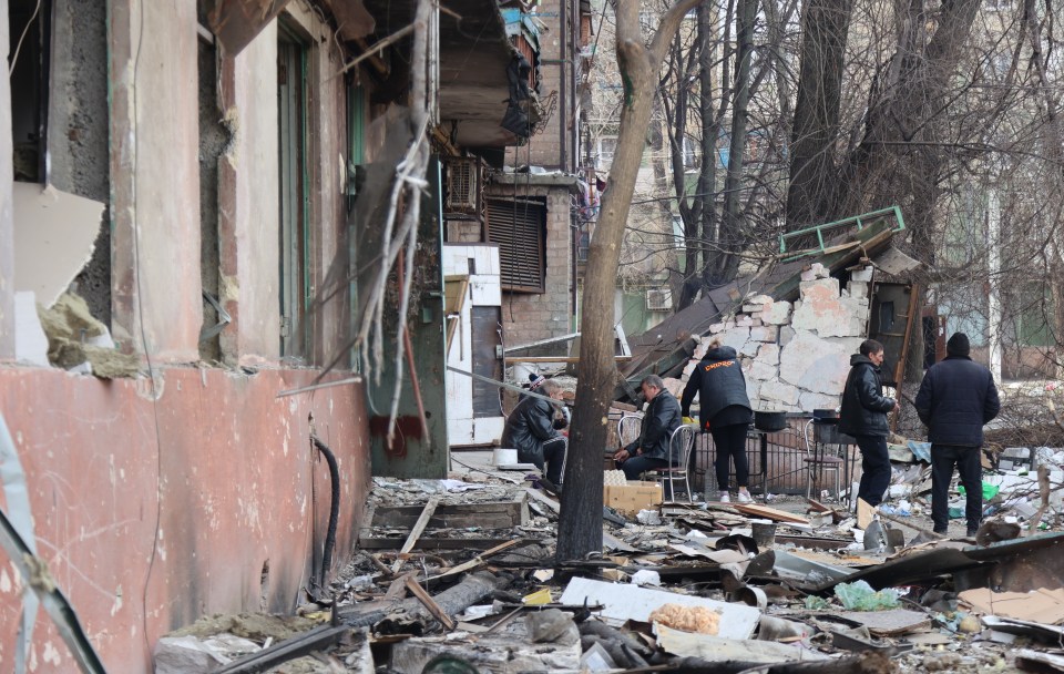 Mariupol has been left in ruins after repeated devastating strikes