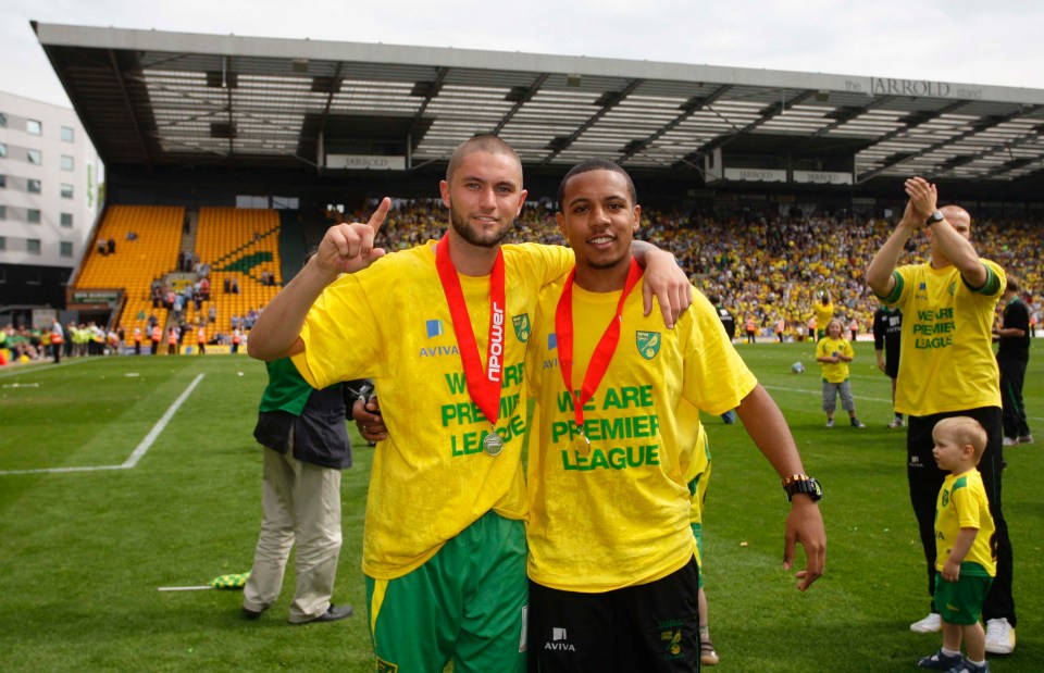 Lansbury was at it again by winning promotion with Norwich City