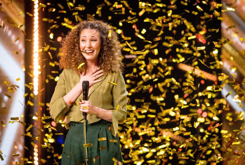 Loren went straight through to the final thanks to the golden buzzer