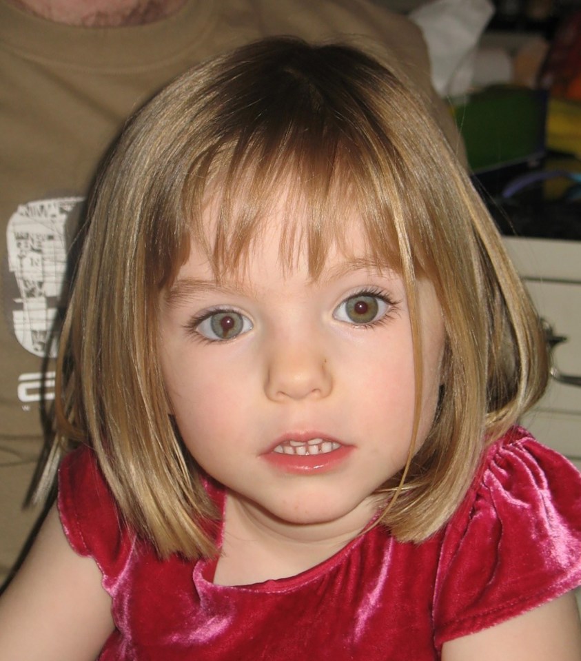 Three-year-old Maddie was snatched from her hotel room during a family holiday in Praia da Luz in 2007