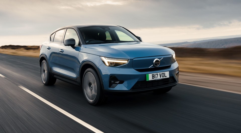 The C40 is an XC40 which looks like a lower-slung coupe