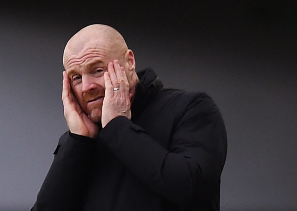 Burnley dismissed Sean Dyche with eight games left in the season