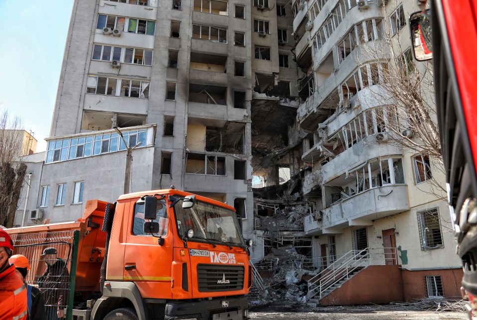 Valerie's mother also tired in the three-missile blitz on Odesa, Ukraine