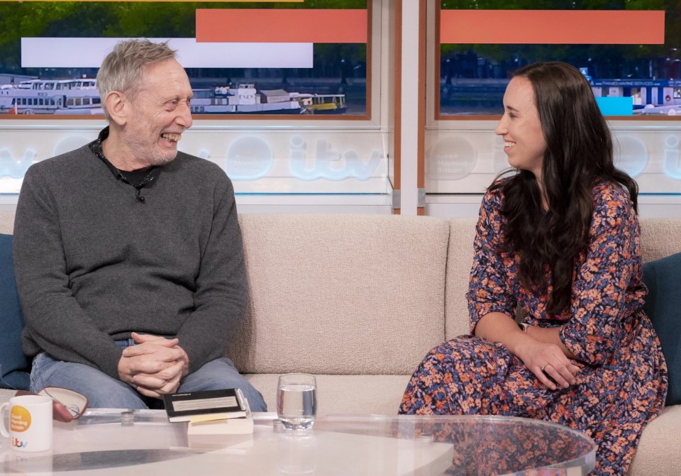 Children's author Michael Rosen was on the show to thank Beth for looking after him as he fought for life against Covid