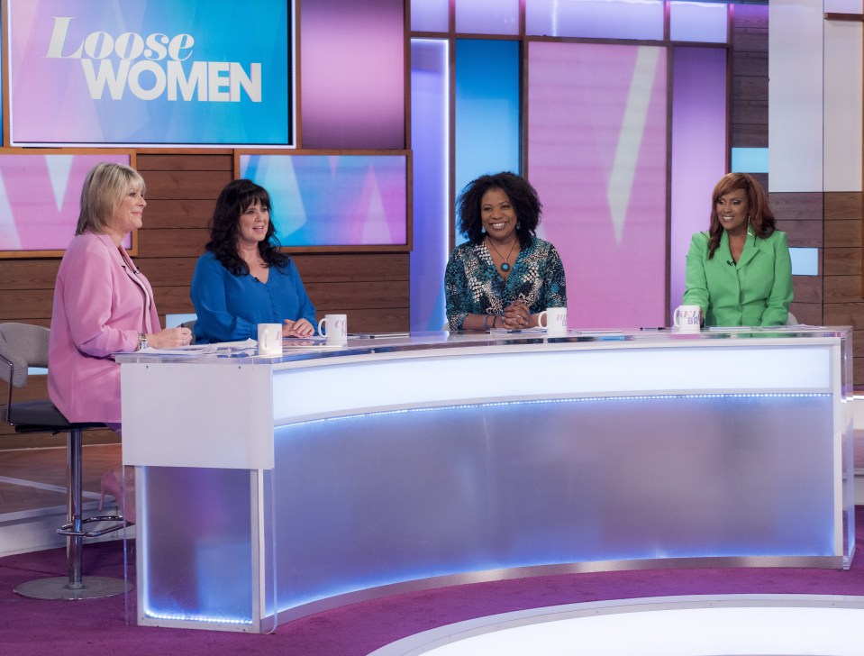 She joined the Loose Women panel on Tuesday's instalment