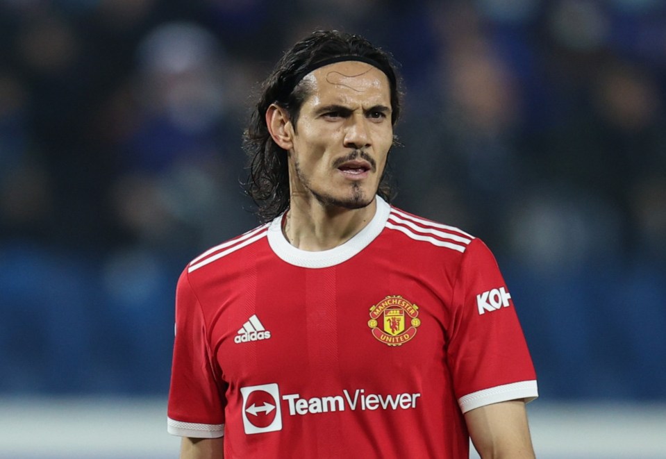 Manchester United ace Edinson Cavani has been ruled out for the game with Brentford