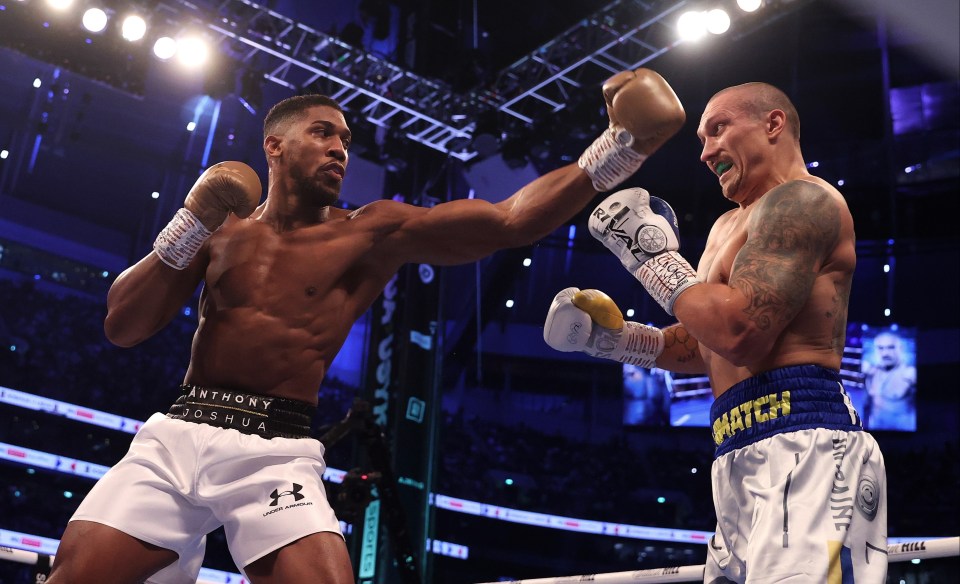 Anthony Joshua is set to rematch Oleksandr Usyk in the summer