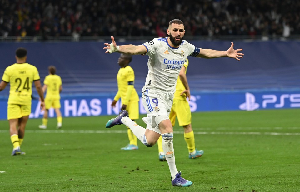 Benzema then headed home the winner to break Chelsea hearts