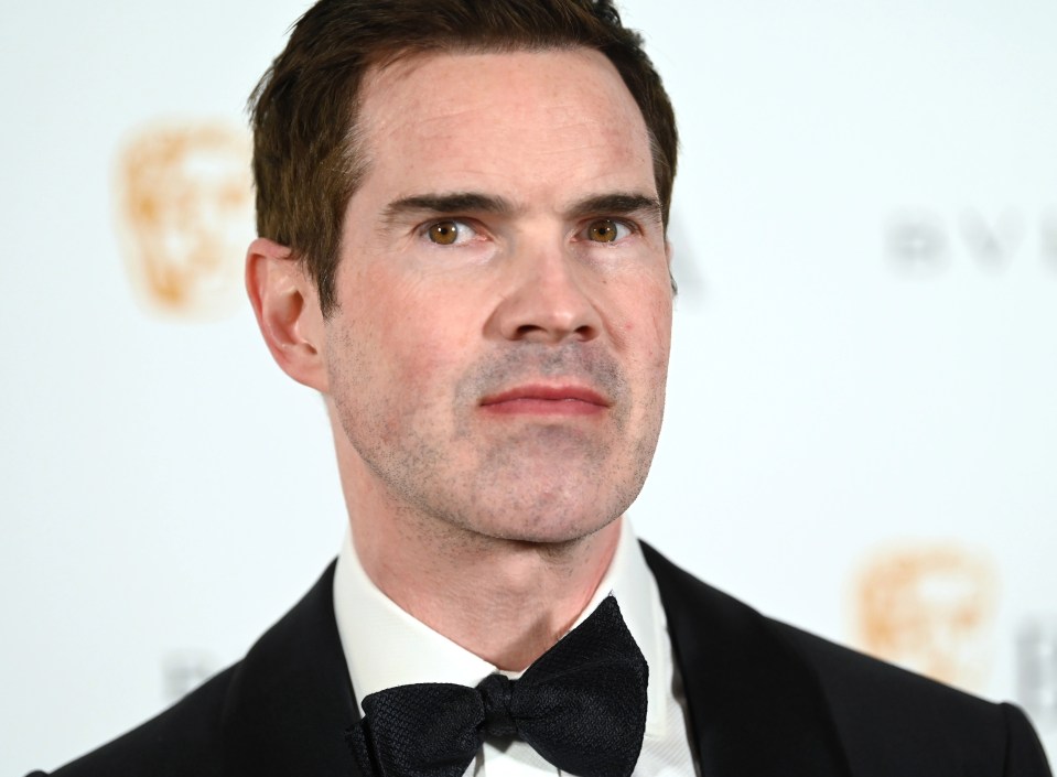 Jimmy Carr was slated for his jokes in His Dark Material. Credit: Photo by Anthony Harvey/Shutterstock for BAFTA