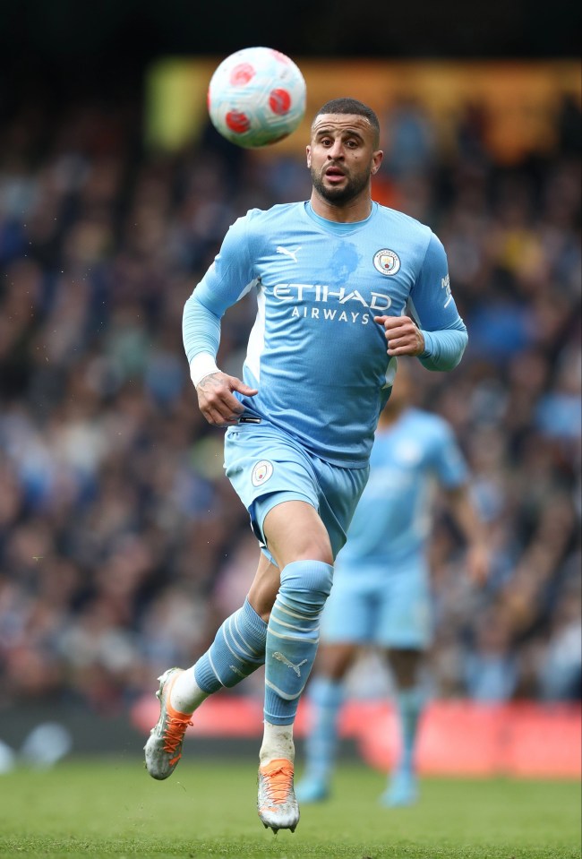 The defender fired against the wall last Sunday — 24 hours after Manchester City lost their FA Cup semi-final