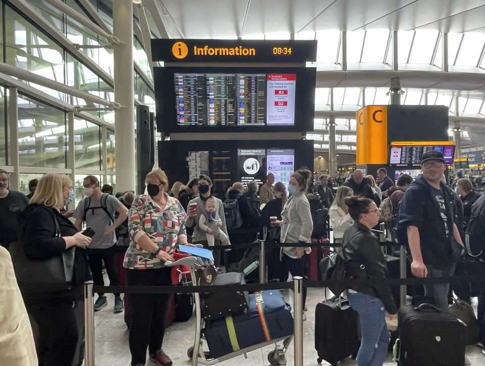 Staff shortages have been causing airport chaos over the Easter rush