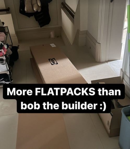 A team came in to free her from flatpack hell