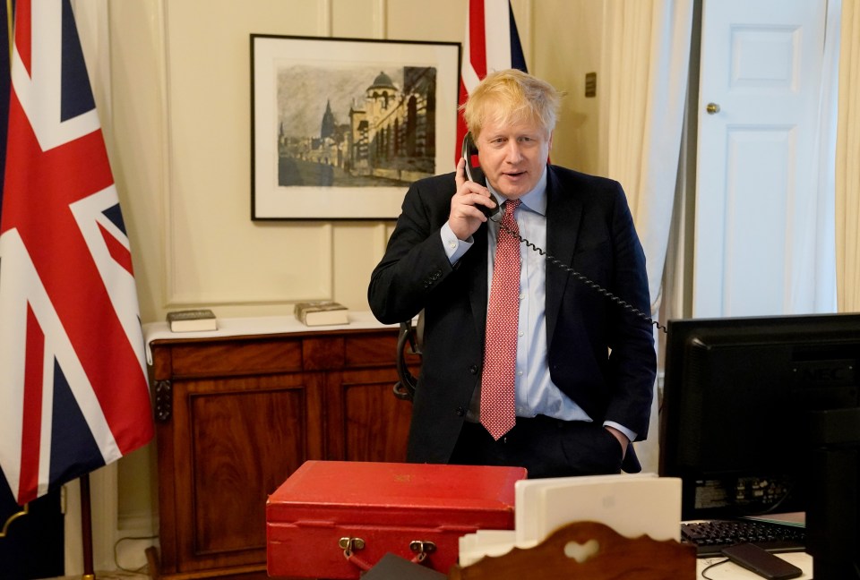 Boris Johnson's computer network has been targeted, researchers have claimed