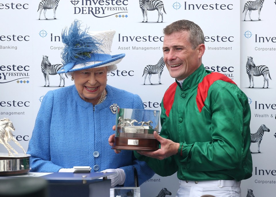 Her Majesty is unlikely to present the trophy to the winning jockey