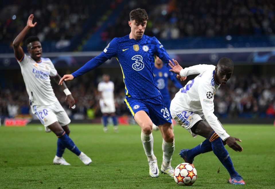 Kai Havertz was Chelsea's best player against Real Madrid