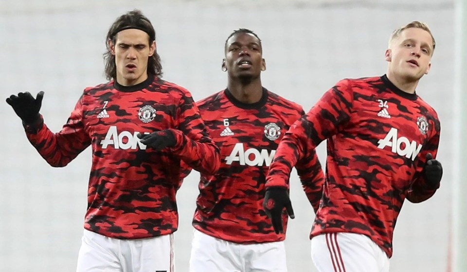 Edinson Cavani, Paul Pogba and Donny van de Beek seem three certs to leave Old Trafford in what could be a huge reshuffle