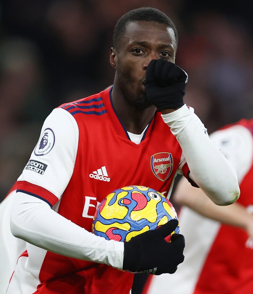 Arsenal star Nicolas Pepe could be sold for just £25m this summer