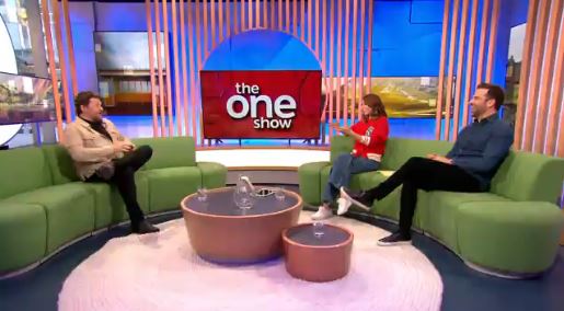 Michael Ball appeared in yesterday’s instalment of The One Show