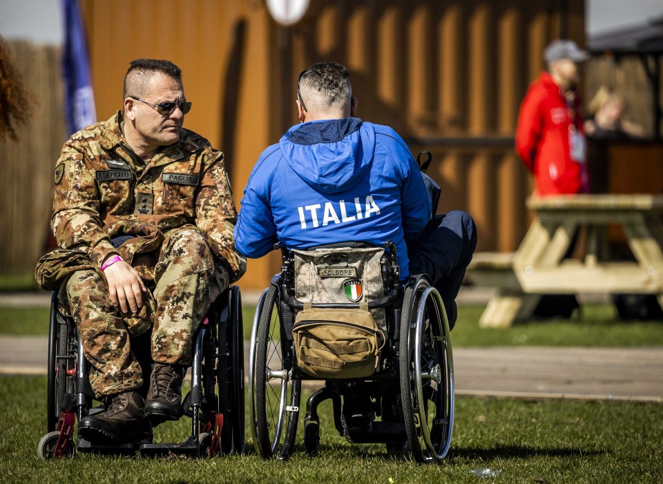 Many participants have lost limbs and use a wheelchair but have been given an opportunity to take part in sport through the Games