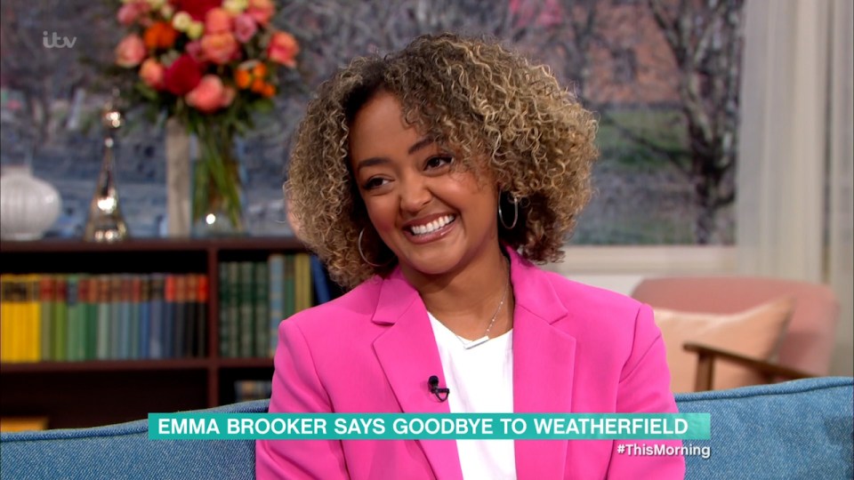 Alexandra Mardell appeared on This Morning today