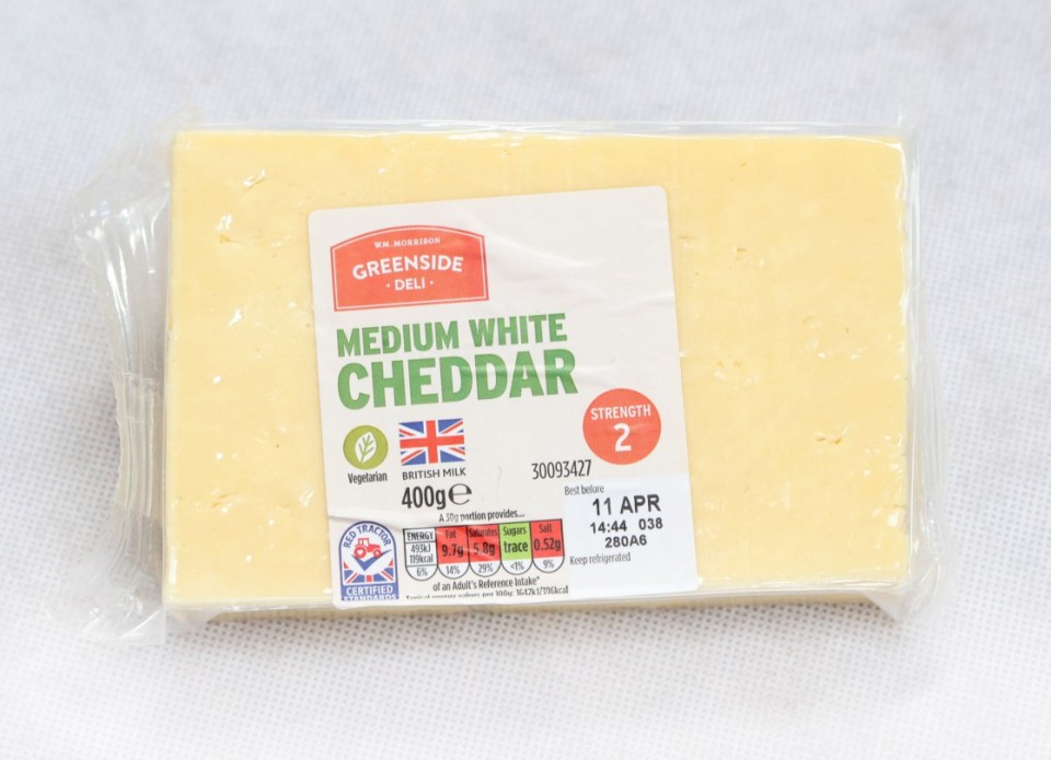 Aldi's cheddar cheese impressed on both taste and value for money