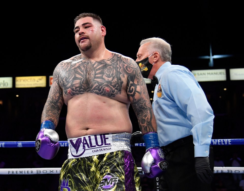 Andy Ruiz makes his big ring return