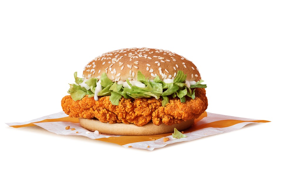 Those who like a bit of spice can order the McSpicy from today