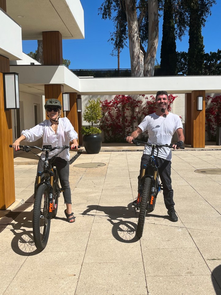 Simon has a haul of 15 E-bikes at his Californian mansion