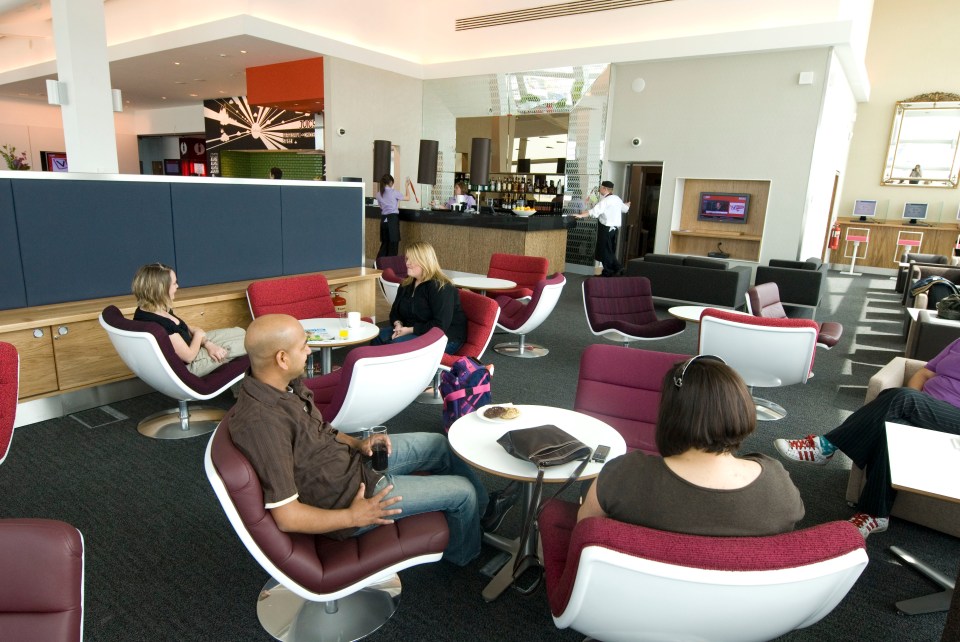 Pay a small price for comfort and space in the VIP lounge