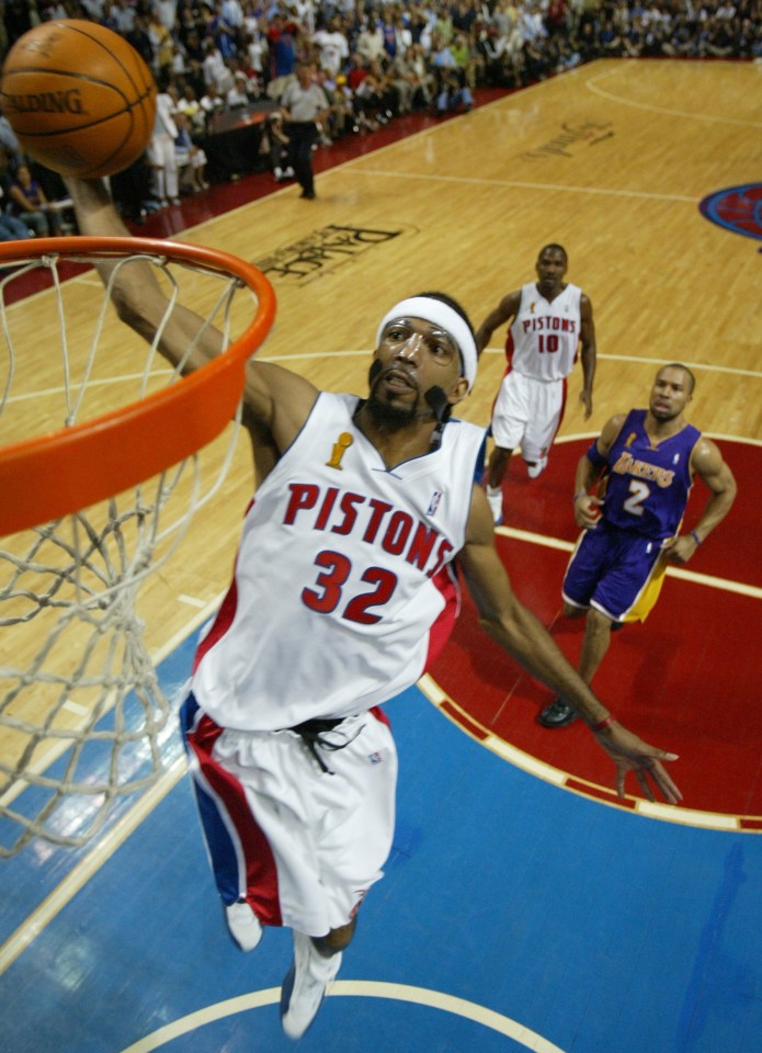 Rip Hamilton was a three-time All-Star and won the 2004 NBA title with the Detroit Pistons