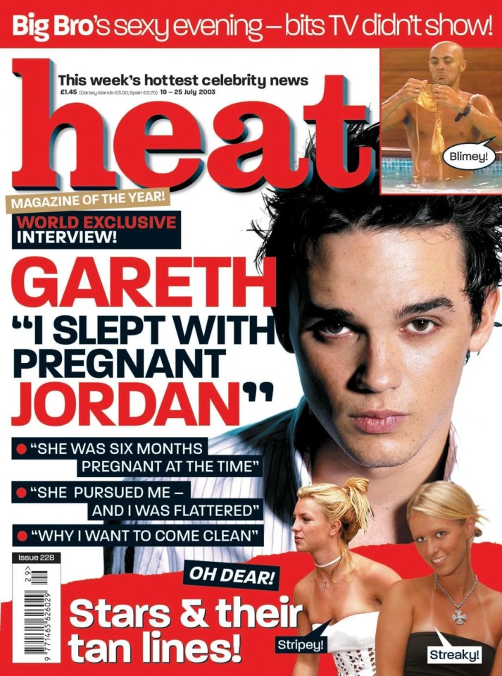 Katie made headlines for sleeping with Gareth Gates while pregnant just two years prior