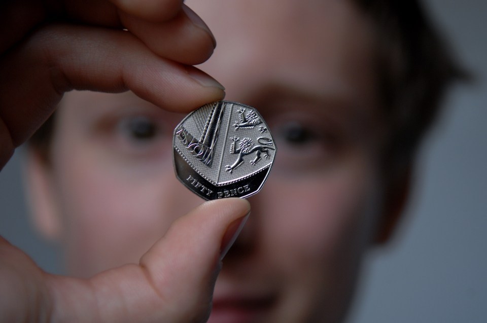 You may have spotted a Royal Arms 50p in your own pocket