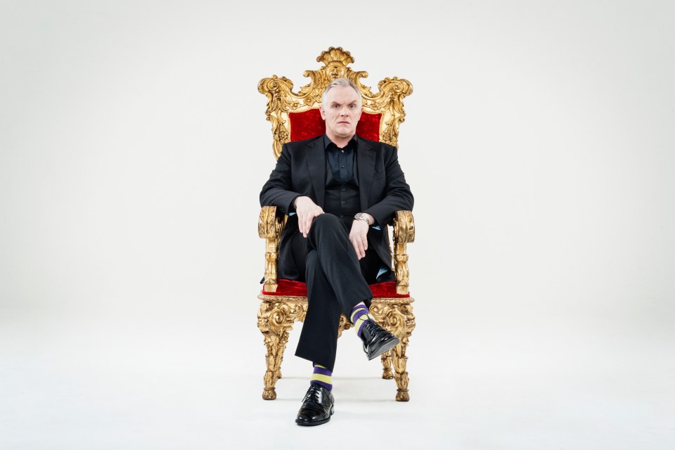 Greg Davies will set tasks for the celebrity contestants