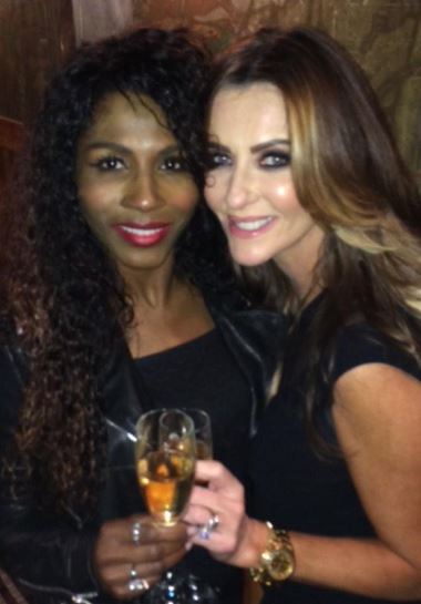 Dawn Ward and Sinitta came to blows