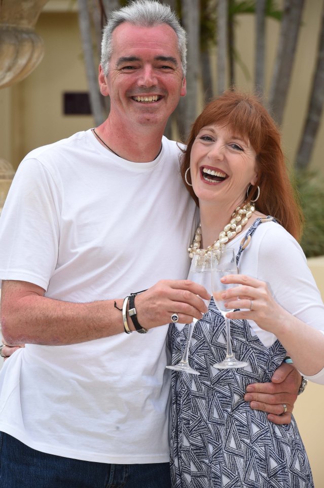 It was second time lucky for Yvette Fielding after her first marriage broke down