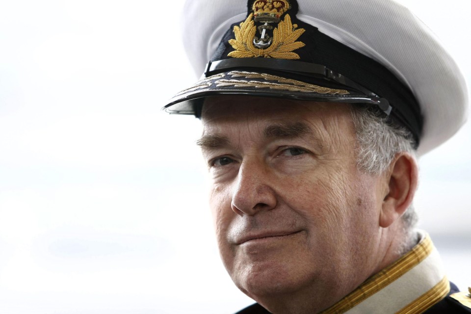 Admiral Lord West said the sinking will be a major blow to Russia