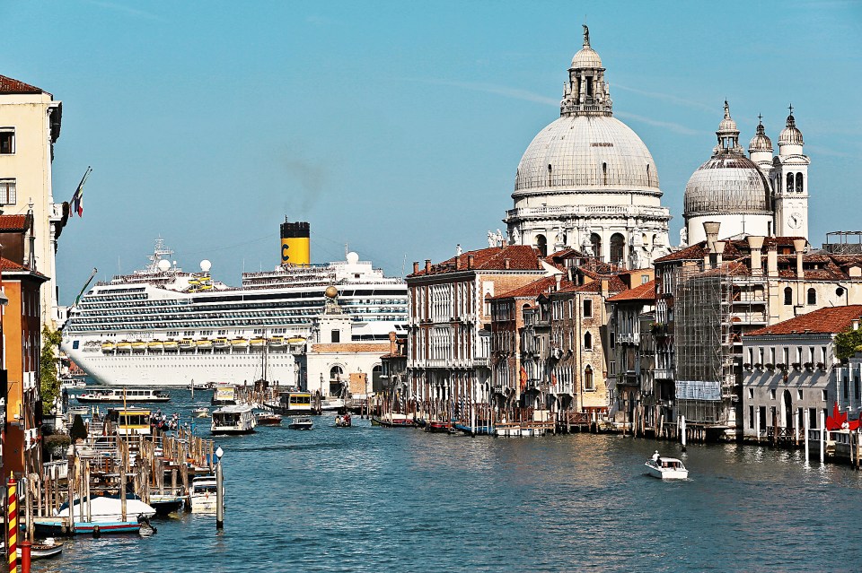 Venice was a popular stop on many cruise itineraries – but are now restricted