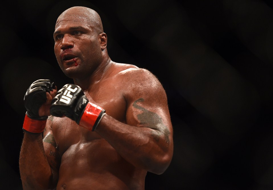 UFC legend Quinton ‘Rampage’ Jackson in 2015