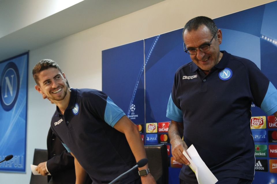 Sarri managed the midfielder at Napoli before the pair both joined the Blues