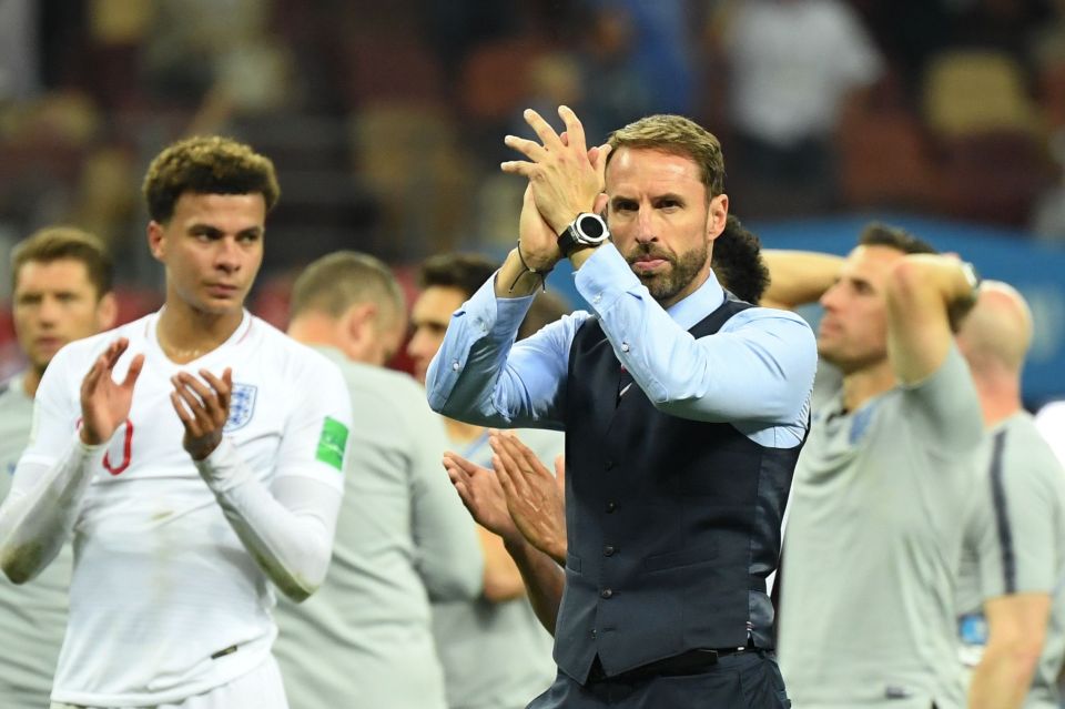 Gareth Southgate's England side were eliminated in the semi-finals by Croatia four years ago