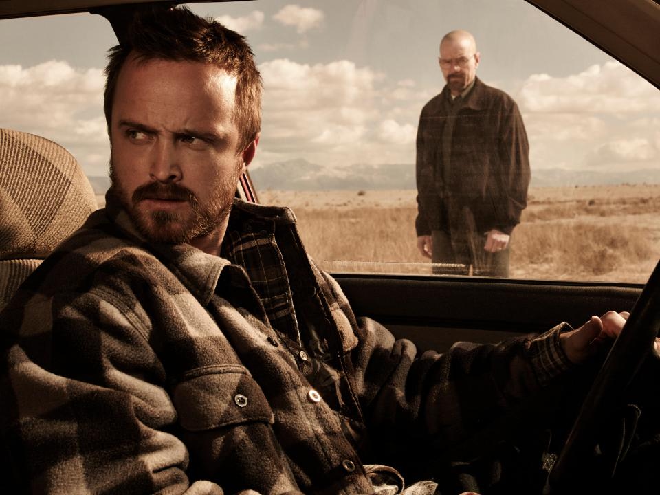 Walter White and Jesse Pinkman in season 5 of Breaking Bad